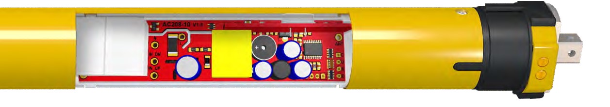 multiple electronic limits tubular motor